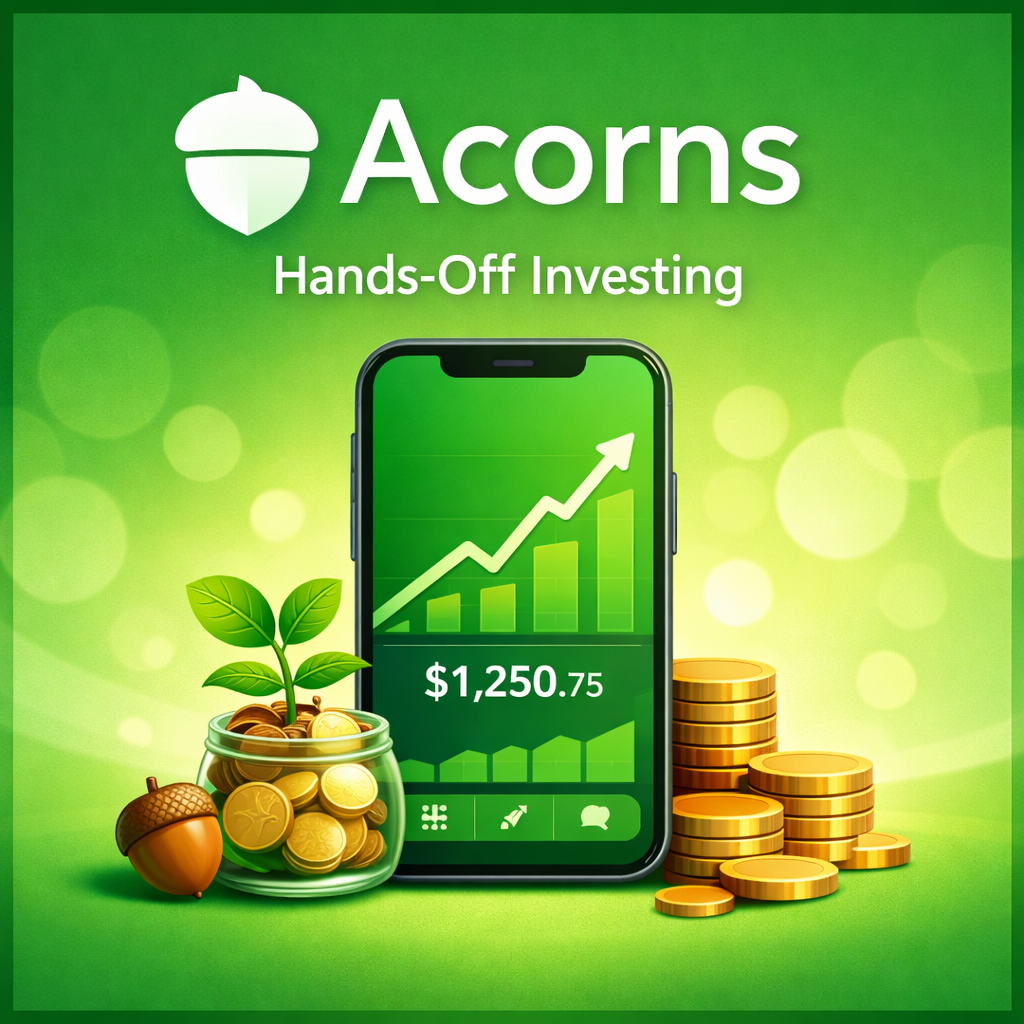 Acorns automatic investing app for hands-off beginners