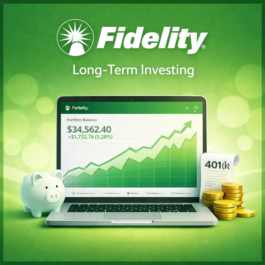 Fidelity investing platform for long-term investing and retirement accounts