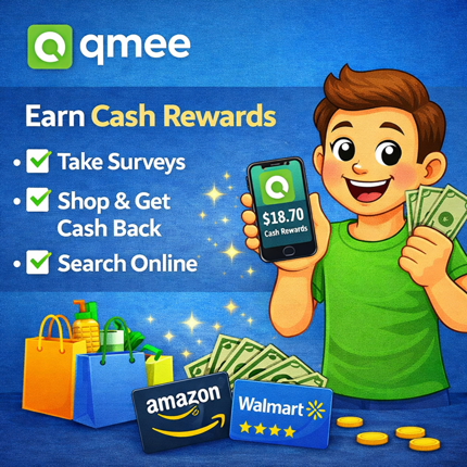 Qmee survey rewards platform with quick cashout options